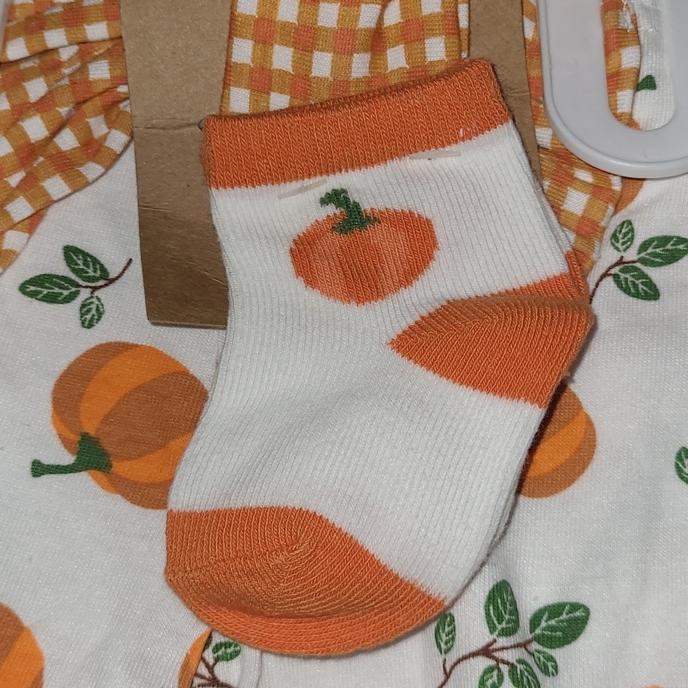 Baby 4 Piece Set, White, 3M - Picture 3 of 8